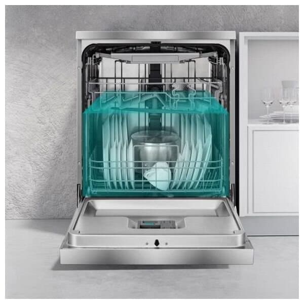 Hisense Dishwasher 15-Set 8 Programs Silver – HS623E91X 2