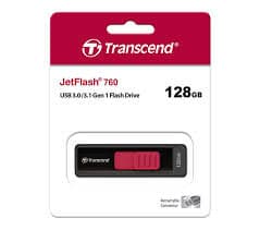 Transcend 128GB JetFlash 760 USB 3.0 Flash Drive (TS128GJF760), Black 2
