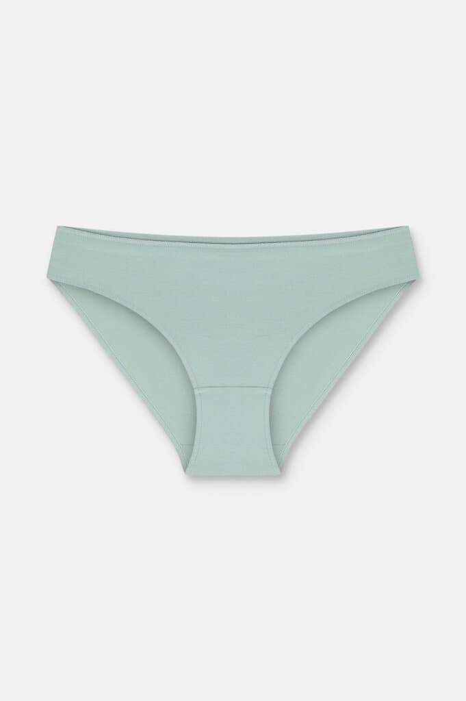 Suwen Iceberg / Gray / Visone 3 P Basic Coton Slip Multipack Panties - S 2