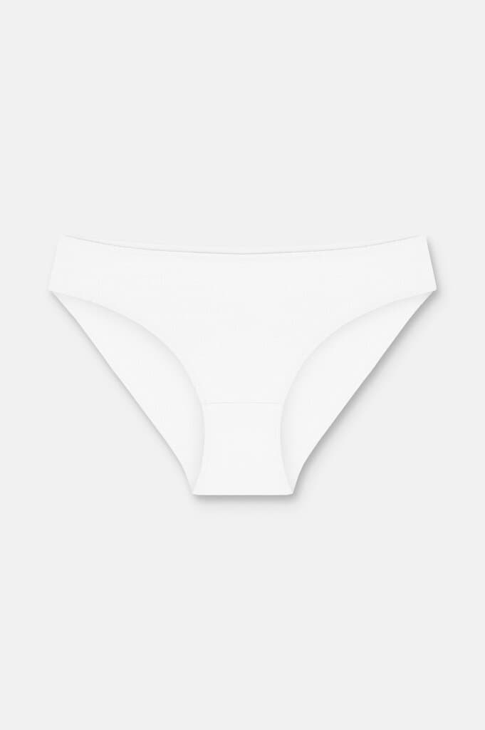 Suwen White / White / White 3 P Basic Coton Slip Multipack Panties - S 2