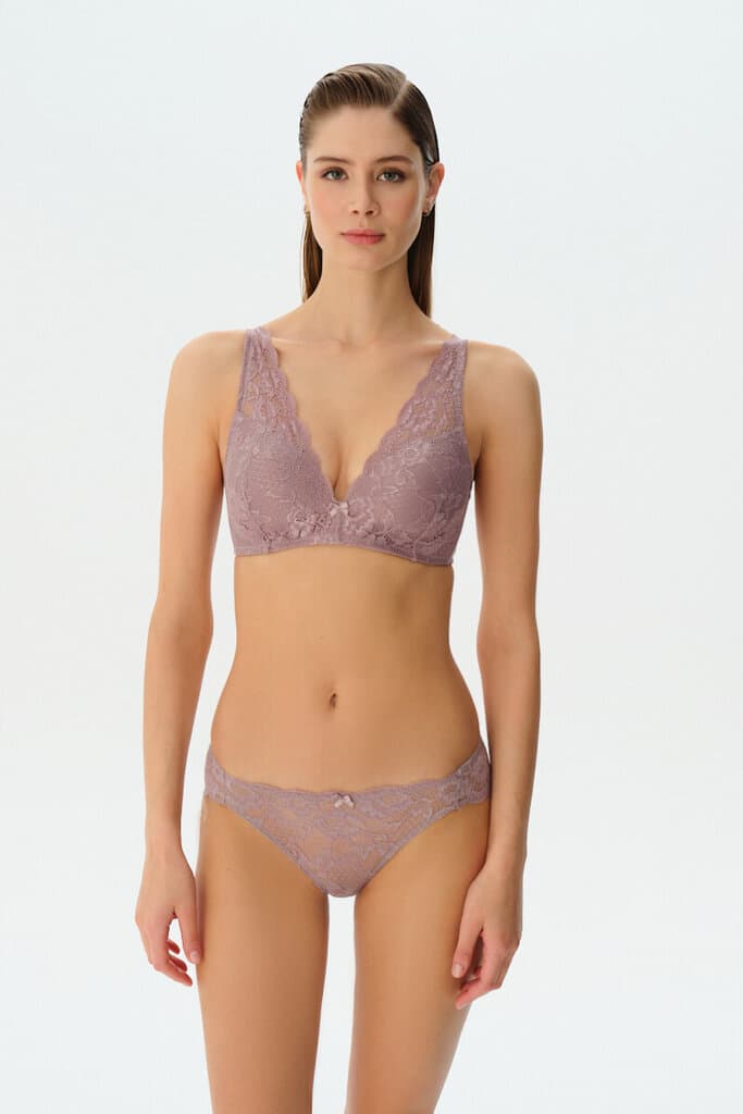 Suwen Visone Lacy Soft Bra Bra - 75-C 2