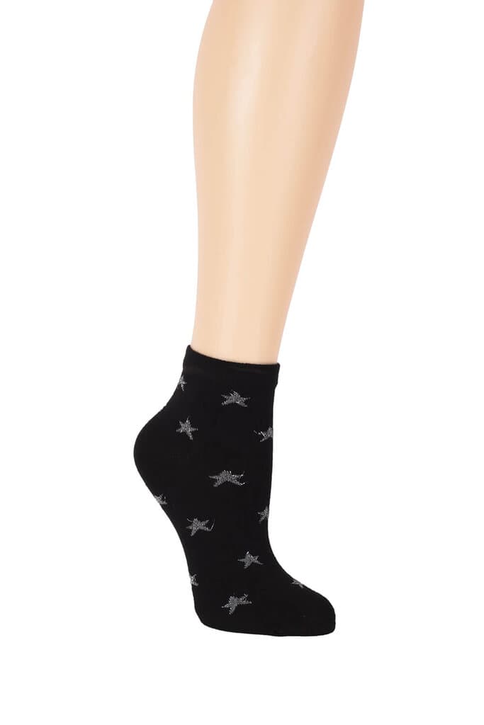 Suwen Black Star Midi Socket Socks - STD