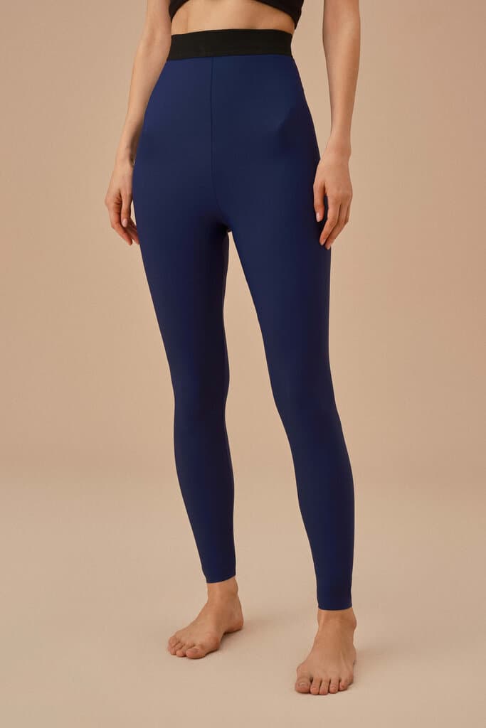 Suwen Navy Control Fit Legging Legging - M