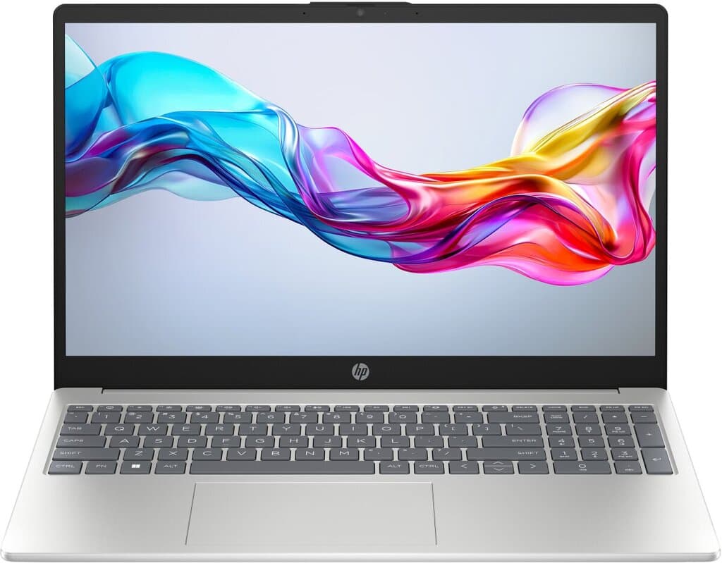 HP Laptop 15-fd0211ne 15.6" FHD, Core i5-1334U, 8GB RAM, 512GB SSD, Intel Iris Xe, Silver (DOS) –