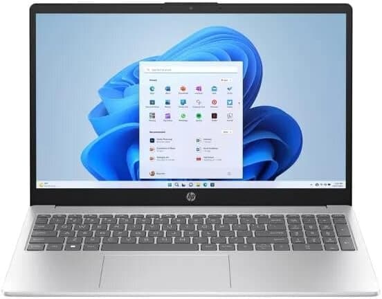 HP Laptop 250 G10 15.6" FHD, Core i7-1355U, 16GB RAM, 512GB SSD, Silver (DOS)