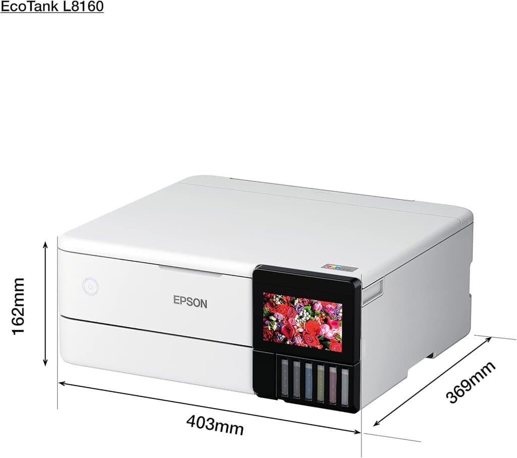 Epson EcoTank L8160 A4 Wi-Fi 6-Color Photo Ink Tank Printer 2