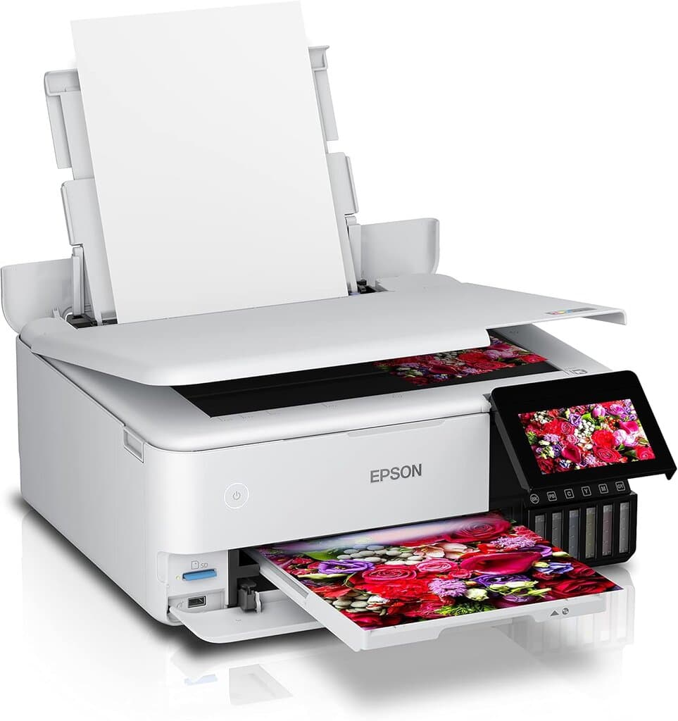 Epson EcoTank L8160 A4 Wi-Fi 6-Color Photo Ink Tank Printer 3