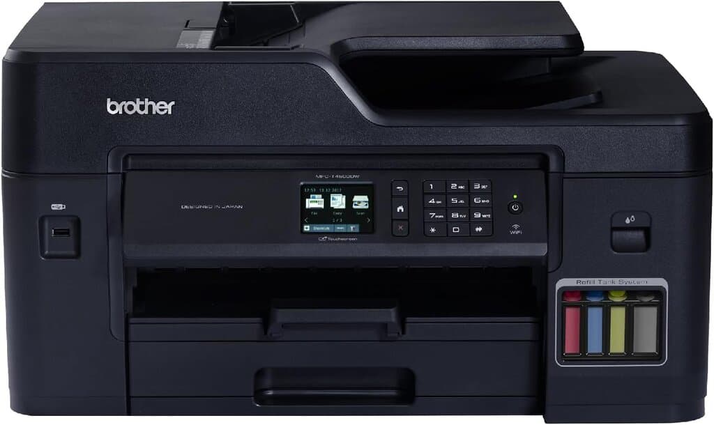 Brother MFC-T4500DW A3 InkBenefit Tank All-in-One Printer