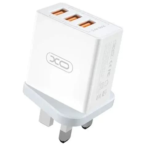 XO 3-Port USB Charger (12W) - L83