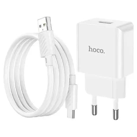 HOCO Single Port Charger Set (Type-C, EU) - C106A