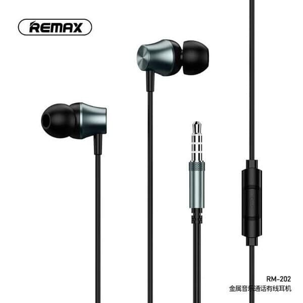 Remax Wired Metal Earphones - RM-202