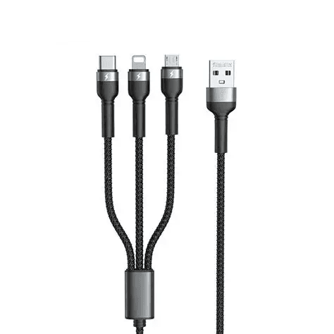 Remax 3-in-1 USB Cable (1.2m) - RC124th