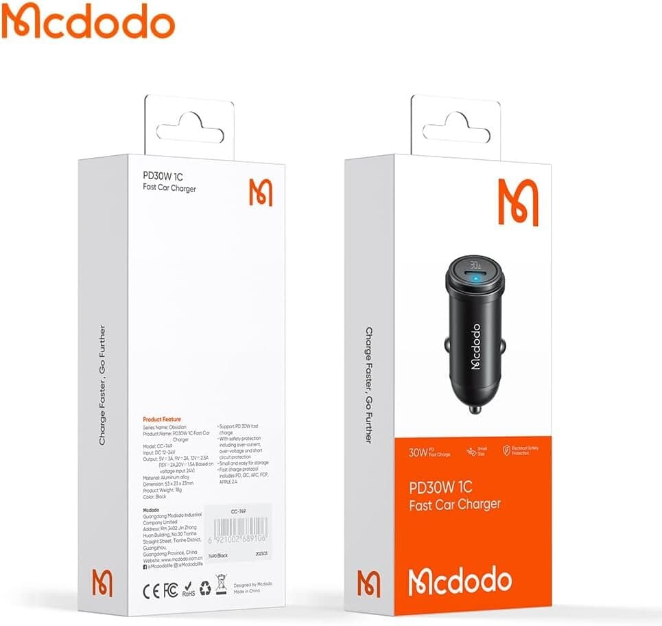 McDodo Car charger wireless 33W - CC-7491 2