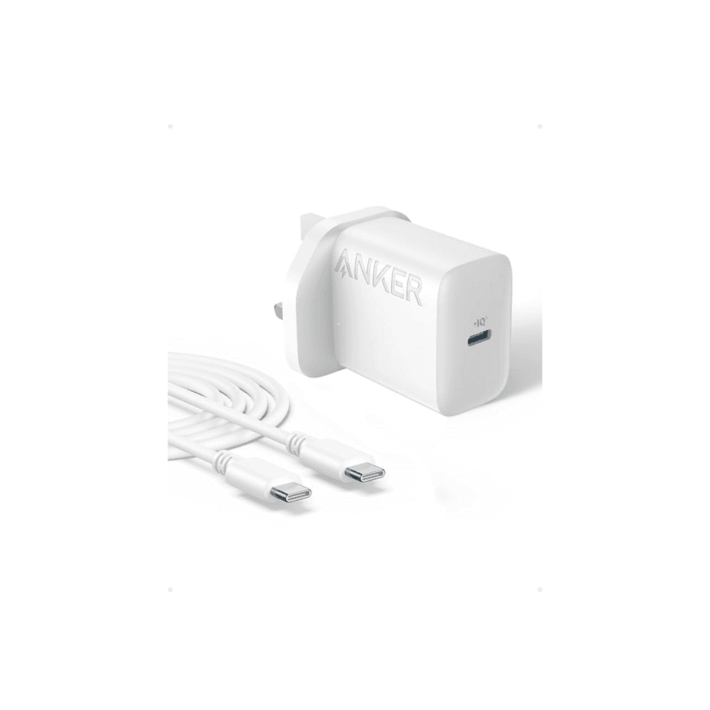 Anker Charger Kit - 20W, w/ USB-C to USB-C Cable - White (B2347K21)
