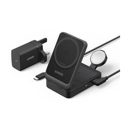 Anker MagGo Charging Station - 15W Qi2, 3-in-1 - Black (B25M3V11) — photo 1