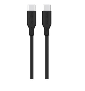 كيبل الشحن السريع من فيليبس - USB-C - أسود (DLC4561CB/00)