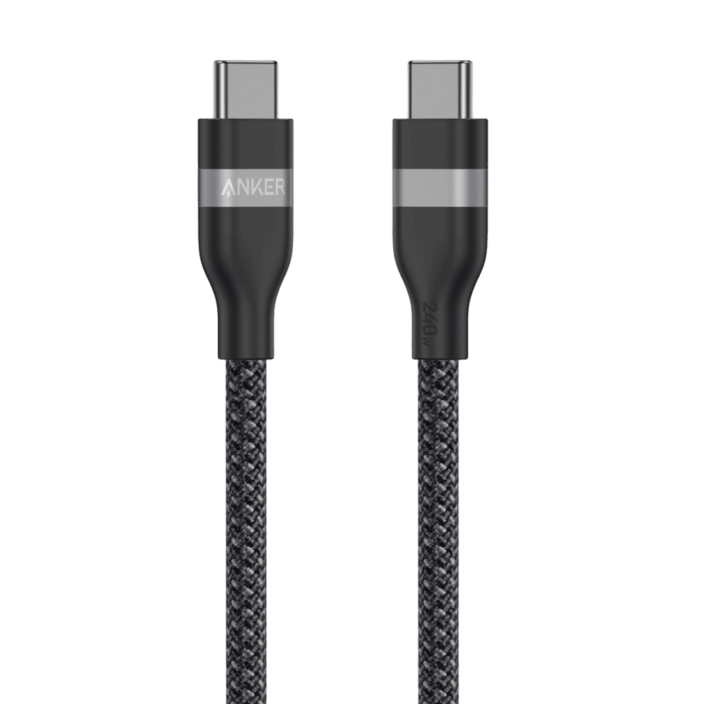 Anker Cable (Recycled) - 240W, 3 ft - Black (A82E2H11)