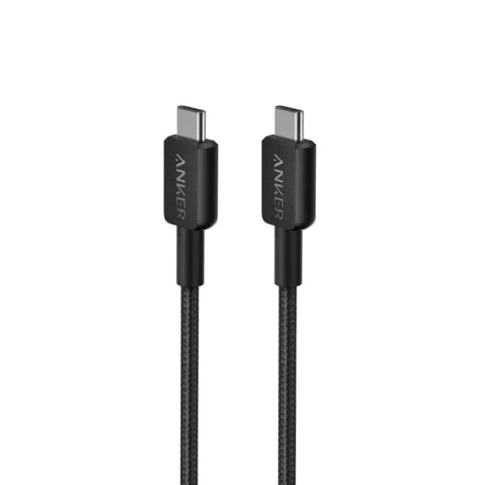 Anker 322 Braided Cable - 3 ft - Black (A81F5H11)
