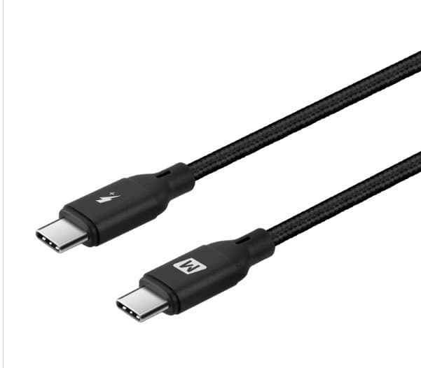 MOMAX Cable - USB-C to USB-C, 100W, 1.2m - Black (DC19D)