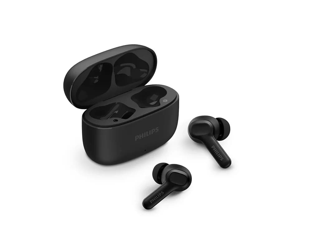 Philips 1000 Series True Wireless Earbuds - Black (TAT1109BK/97)