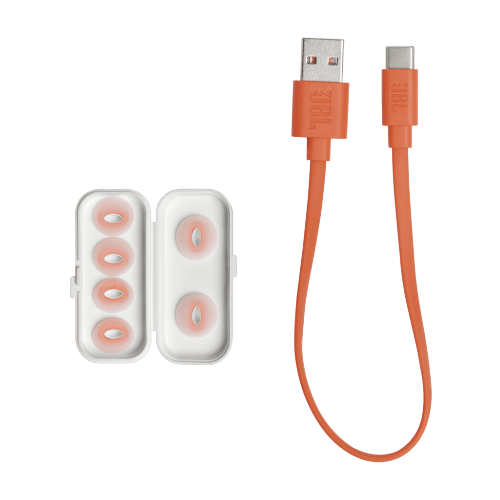 JBL Tune Flex Earbuds - White 4