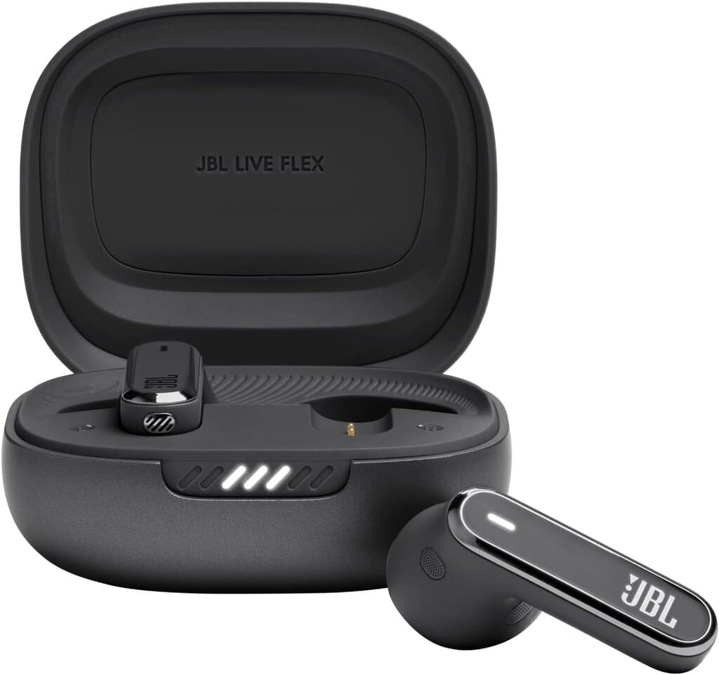 JBL Live Flex Earbuds - Black