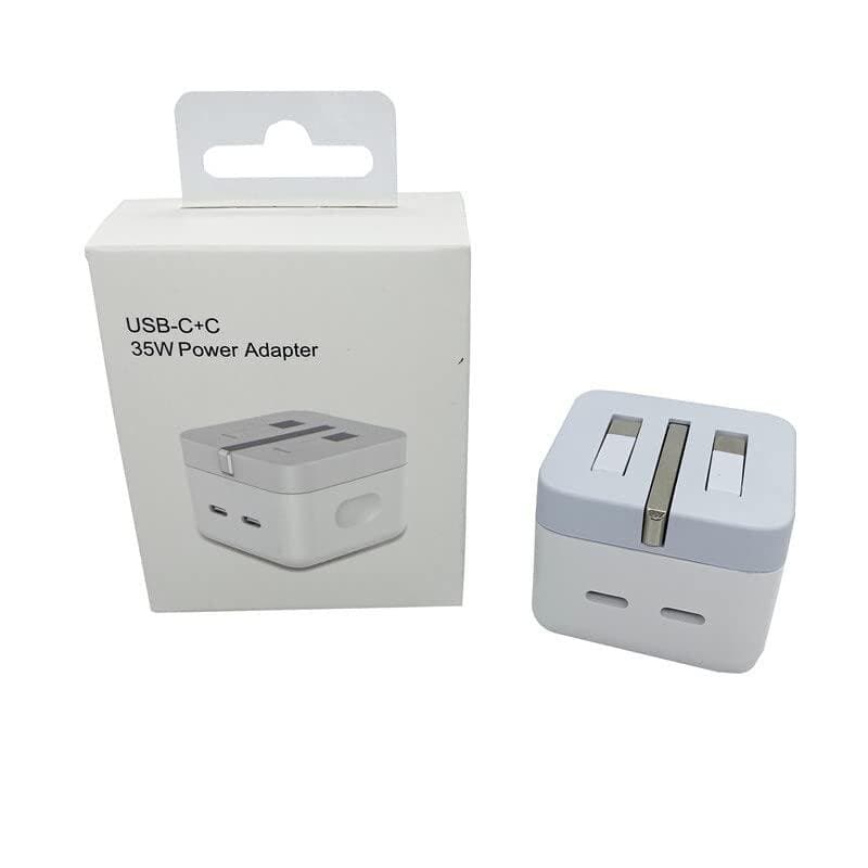 Dual Port USB-C 50W Power Adapter