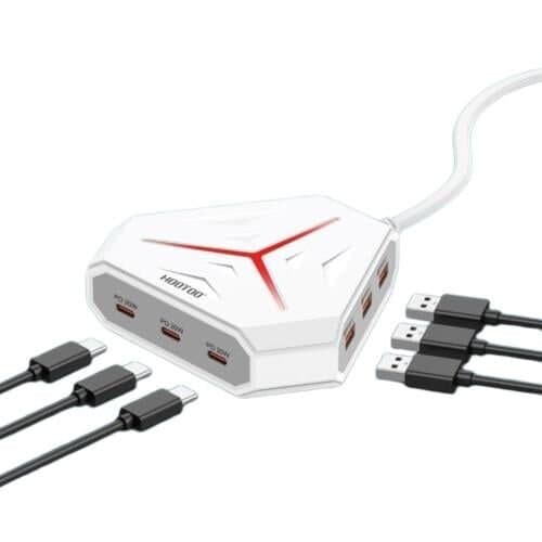 Marvers 120W 6-Port Desktop Charging Station (USB-C PD & QC3.0)