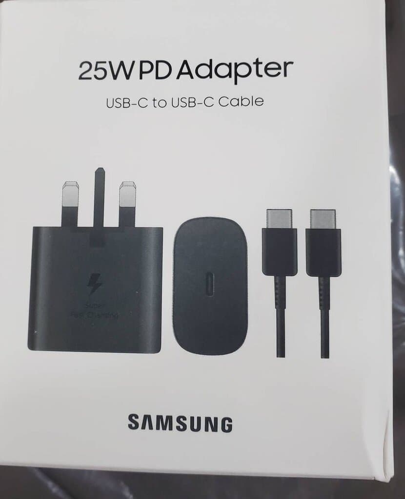 Samsung 25W Charger with Type-C to Type-C Cable 2