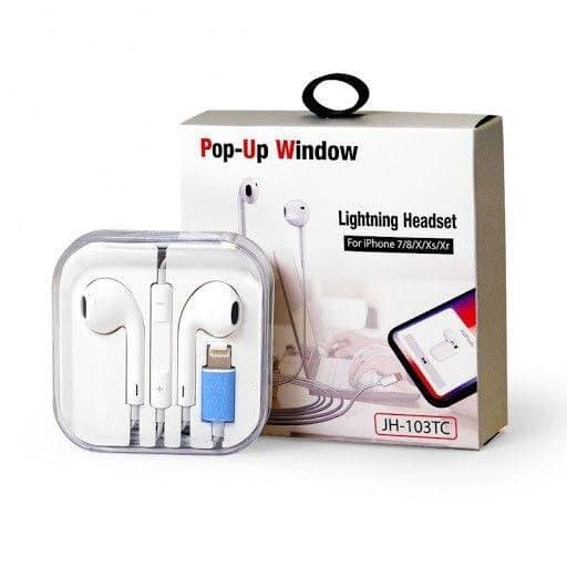 Pop-Up Lightning Earphones for iPhone