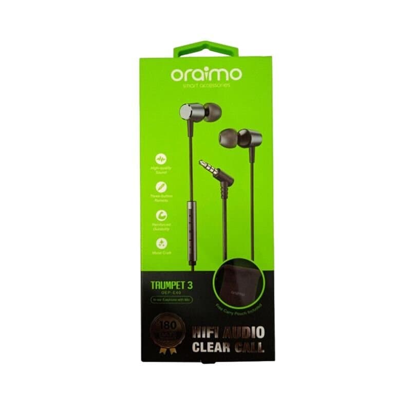 Oraimo 3.5mm AUX Wired Earphones