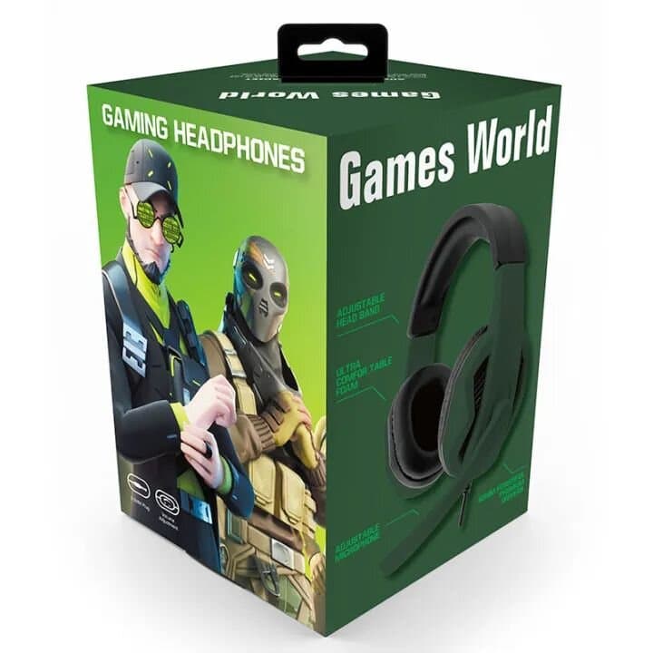 Universal Gaming Headphone (PC, PS4, Xbox, Mobile, iPad)