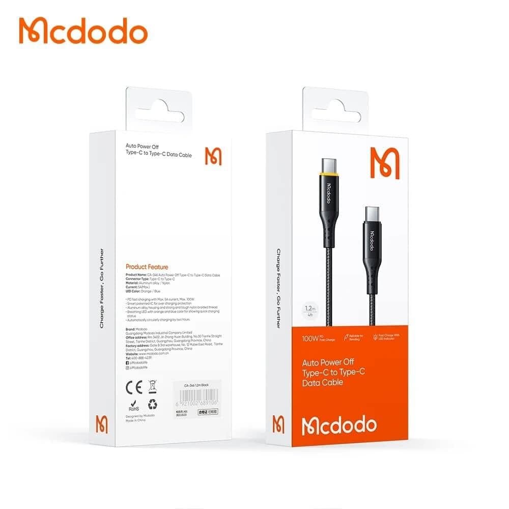 Mcdodo High-Quality Type-C to Type-C Cable