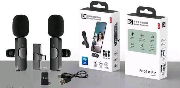 K9 Dual Wireless Microphone System