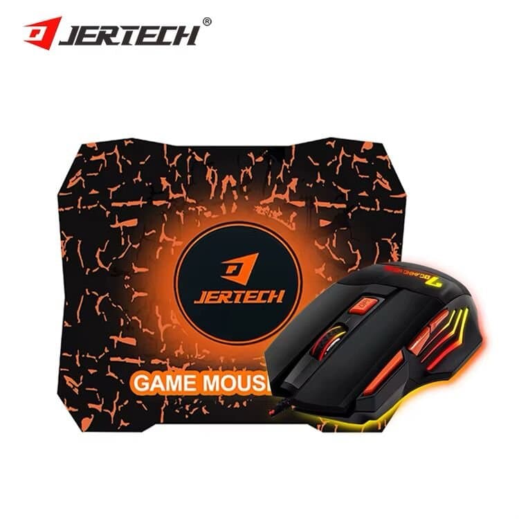 Jertech Gaming Mouse & Mouse Pad Bundle