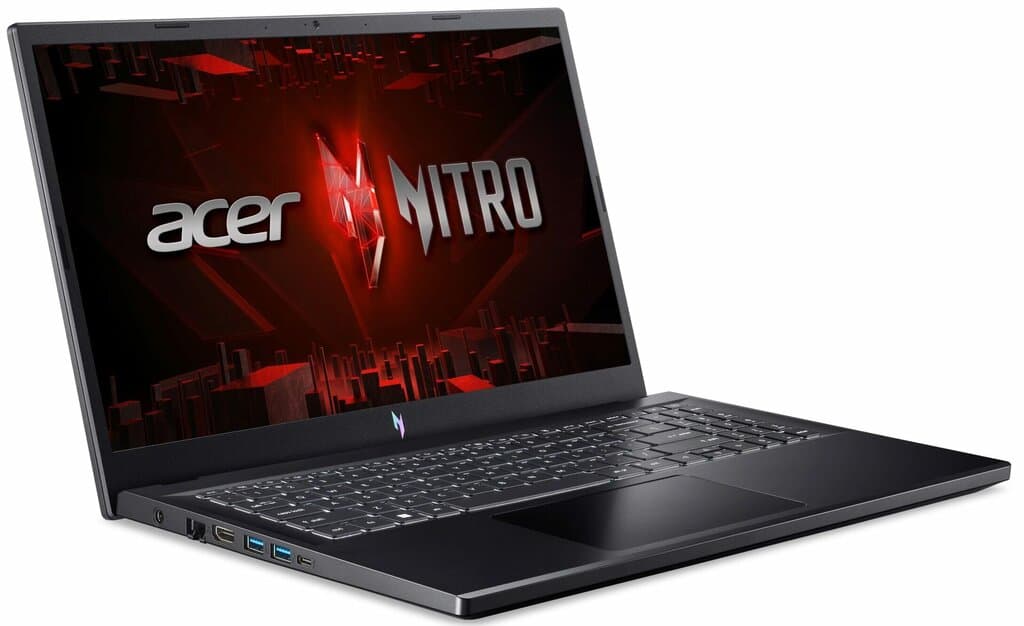 Acer Nitro V 15 Gaming Laptop 15.6" FHD 165Hz, Intel Core i7-13620H, RTX 4060 8GB, 16GB RAM, 512GB SSD, DOS - Black 3