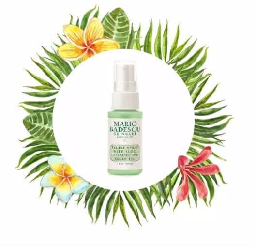 FACIAL SPRAY WITH ALOE, CUCUMBER AND GREEN TEA 2