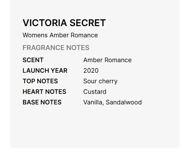 Ladies Amber Romance Body Mist 8.4 oz Fragrances 2