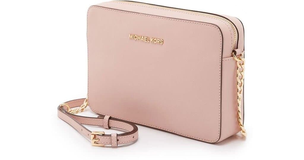 Michael Kors Jet Set Item Large East West Crossbody - Powder Blush