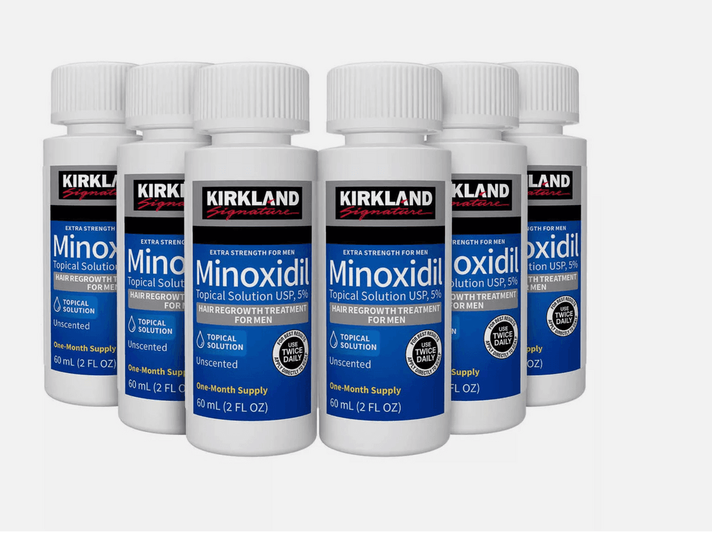 MINOXIDIL 5% Extra Strength Men Hair Regrowth Solution 6 MONTH SUPPLY 4
