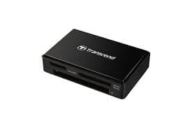 Transcend All-in-1 Multi Card Reader, Black, SDHC / SDXC / microSDHC / SDXC / CF UDMA, Black - TS-RD 2