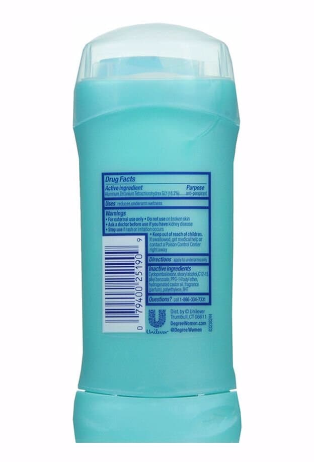 DEGREE Dry Protection Antiperspirant, Shower Clean 2