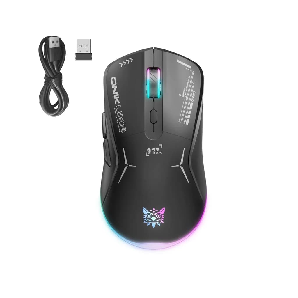 Onikuma CW917 Wireless 4800 DPI Wired/Wireless Dual-Mode (Black)