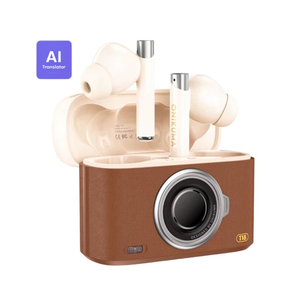 Onikuma T18 Live Translation (Brown)