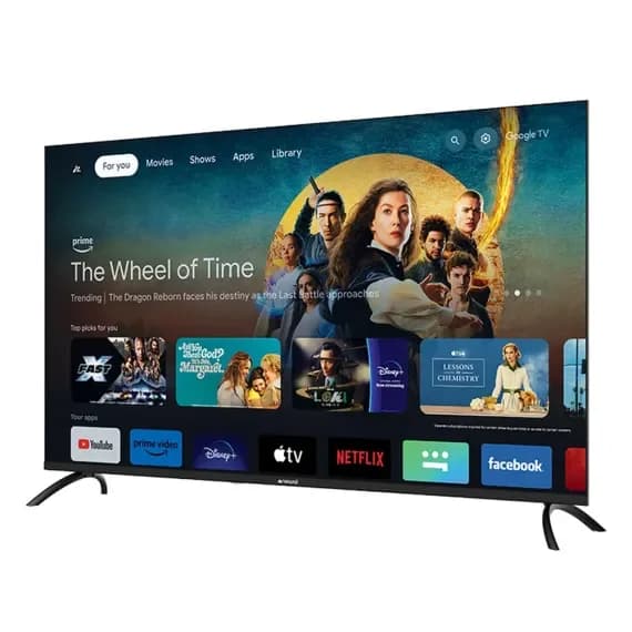 Newal 50 Inch Smart TV 4K UHD with HDR10 and Google TV - UHD-5062 2