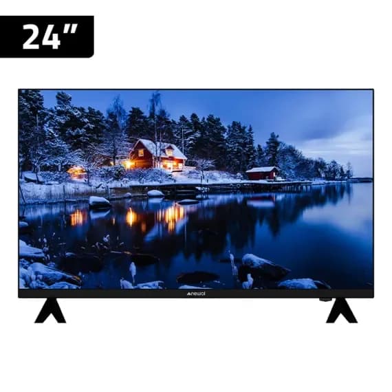 Newal 24 Inch HD Ready TV High Brightness with HDMI and USB - HDR-2400