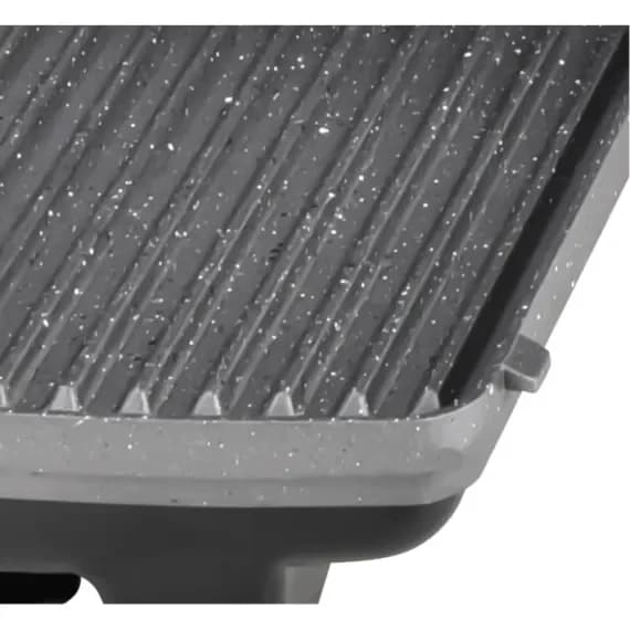 Newal Toaster 2 Slice Contact Grill With Granite Coating And Oil Tray - GSM-5080 4