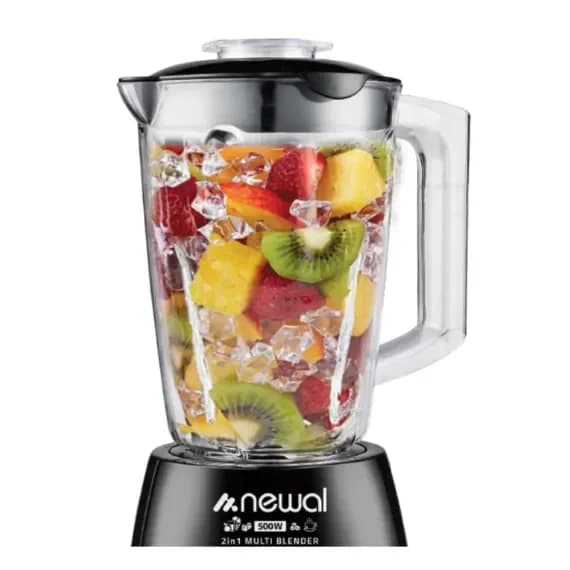 Newal Stand Blender 1.6 Liter Jar With Turbo and Chrome Button - BLD-3032 3