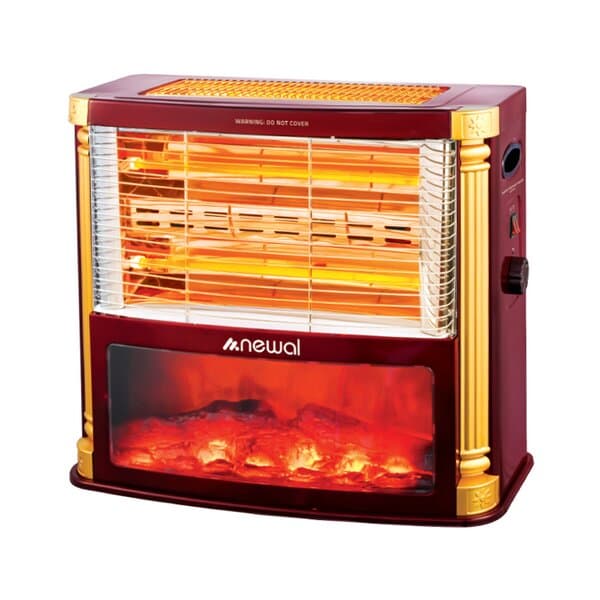 Newal Fire Place Heater - QHT-837/03 (Red)