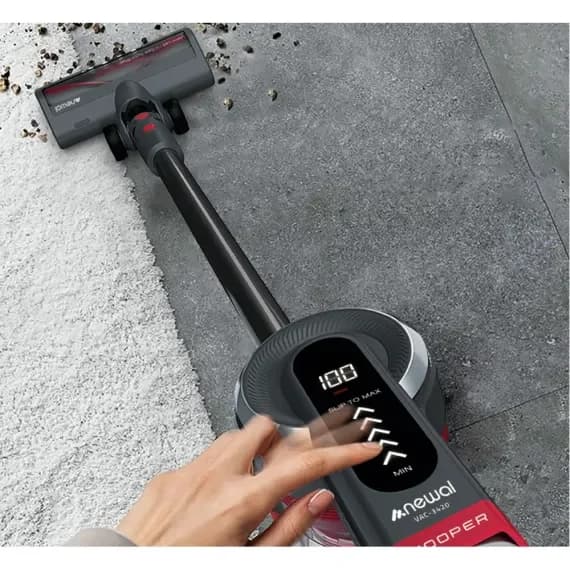 Newal 150W Cordless Vacuum Cleaner with HEPA Filter and LED Display - VAC-3420 3